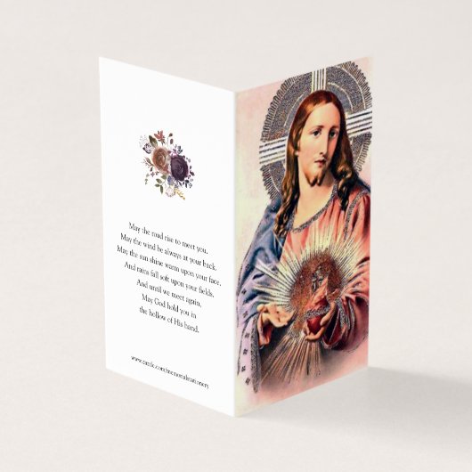 Katholische Gebetskarte | Heiliges Herz Jesus 2 (Vorderseite)