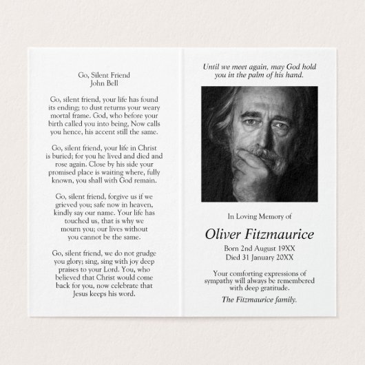 Katholische Gebetskarte | Himmlische Mutter (Innenseite Aufgefaltet)