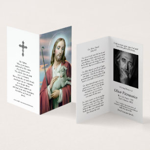 Katholische Gebetskarte Lamm Gottes