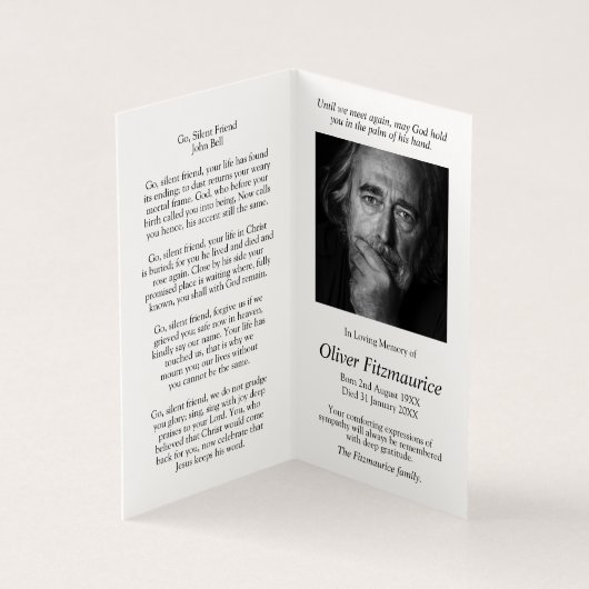 Katholische Gebetskarte | Mary & Jesus Tomb 1 (Innenseite)