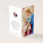 Katholische Gebetskarte | Rosaries (Vorderseite)