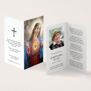 Katholische Gebetskarte   Sacred Heart