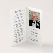 Katholische Gebetskarte | St Justin Martyr (Innenseite)