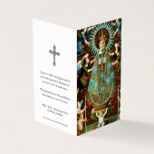 Katholische Gebetskarte | Unsere Lady von Lledo (Vorderseite)