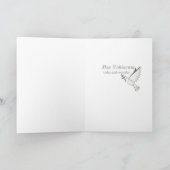 Katholische Geburtstagskarte - Lateinisch Karte (Innenseite)