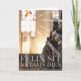 Katholische Geburtstagskarte - Lateinisch Karte