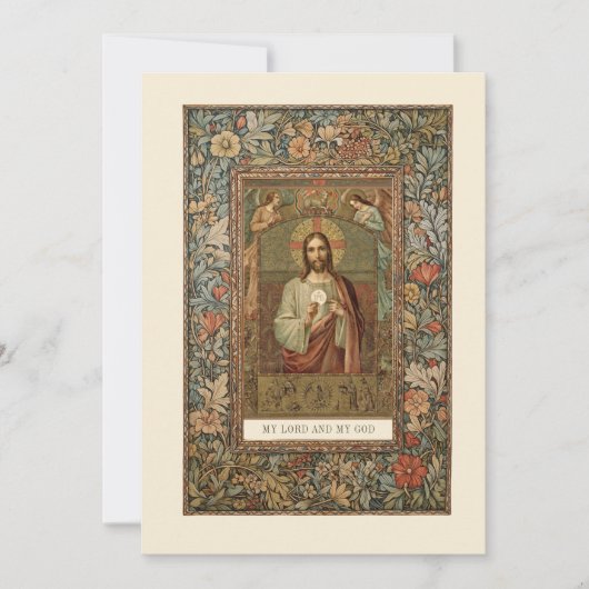 Katholische Gemeinschaft Jesus Junge oder Mädchen Einladung (Vorderseite)