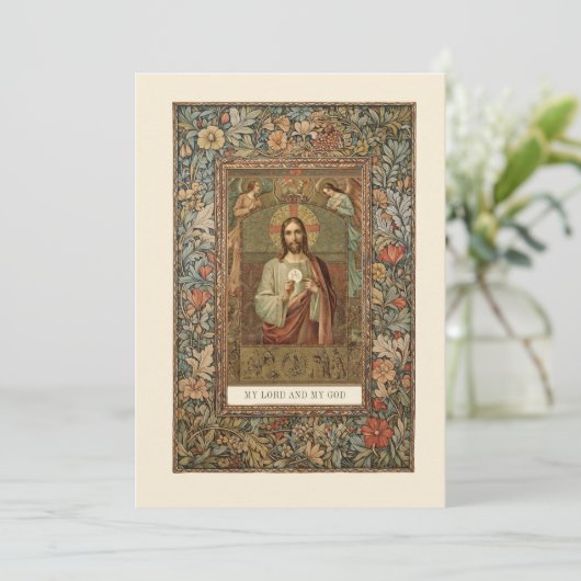 Katholische Gemeinschaft Jesus Junge oder Mädchen Einladung (Stehend Vorderseite)