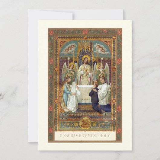 Katholische Gemeinschaft Jesus Junge oder Mädchen Einladung (Vorderseite)