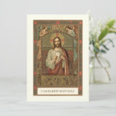 Katholische Gemeinschaft Jesus Junge oder Mädchen Einladung (Stehend Vorderseite)