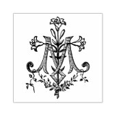 Katholische gesegnete Jungfrau Mary Marian Symbol Gummistempel (Prägung)