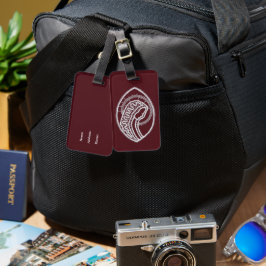 Katholische gesegnete Jungfrau Mary, Spitze Gepäckanhänger