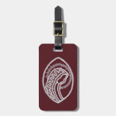 Katholische gesegnete Jungfrau Mary, Spitze Gepäckanhänger (Vorderseite vertikal)