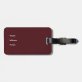 Katholische gesegnete Jungfrau Mary, Spitze Gepäckanhänger (Rückseite horizontal)