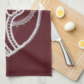 Katholische gesegnete Jungfrau Mary, Spitze Geschirrtuch (Viertel Falte)