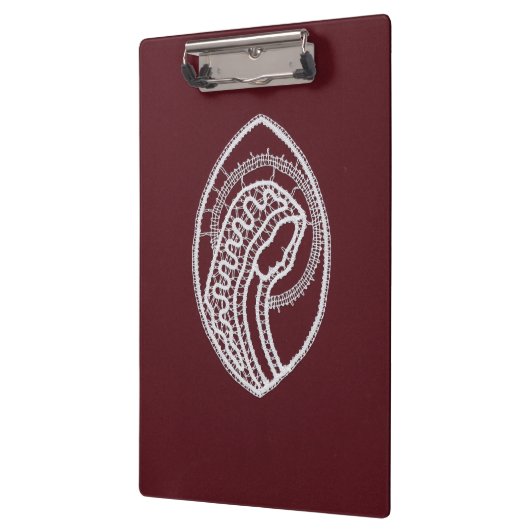 Katholische gesegnete Jungfrau Mary, Spitze Klemmbrett (Links)