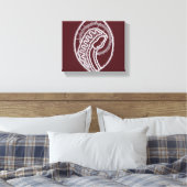 Katholische gesegnete Jungfrau Mary, Spitze Leinwanddruck (Insitu (Schlafzimmer))