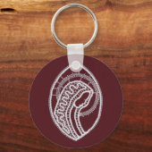 Katholische gesegnete Jungfrau Mary, Spitze Schlüsselanhänger (Vorderseite)