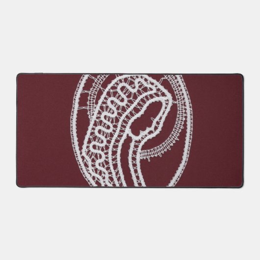 Katholische gesegnete Jungfrau Mary, Spitze Schreibtischunterlage (Vorderseite)