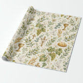 Katholische Glaubenssymbole Geschenkpapier (Ungerollt)