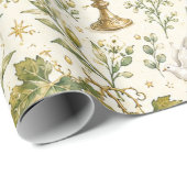 Katholische Glaubenssymbole Geschenkpapier (Rolleneckpunkt)