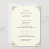 KATHOLISCHE GOLDWEDEREINLADUNGEN EINLADUNG (Rückseite)