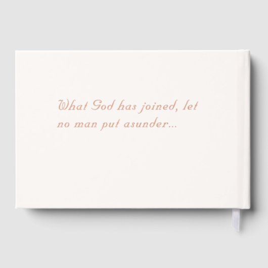 katholische Grace Gästebuch (Rückseite)