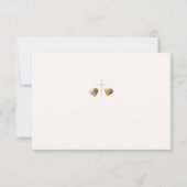 Katholische Grace Wedding RSVP Karte (Rückseite)