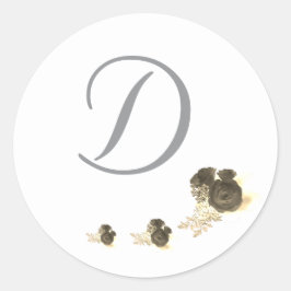 Katholische Grace Wedding Runder Aufkleber