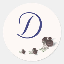 Katholische Grace Wedding Runder Aufkleber