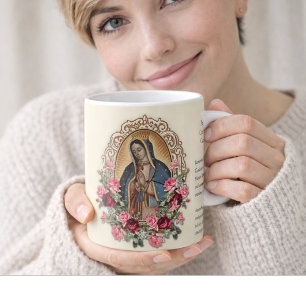 Katholische Guadalupe Religiöse Jungfrau Mary Kaffeetasse