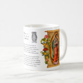 Katholische Guadalupe Religiöse Jungfrau Mary Kaffeetasse (VorderseiteRechts)