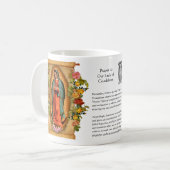 Katholische Guadalupe Religiöse Jungfrau Mary Kaffeetasse (Vorderseite Links)