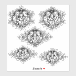 Katholische heilige Familie Jesus Mary Joseph Aufkleber