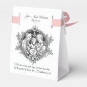 Katholische Heilige Familie Jesus Mary Joseph Ehe Geschenkschachtel (Rückseite)