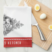 Katholische heilige Familien-religiöse dekorative Geschirrtuch (Viertel Falte)