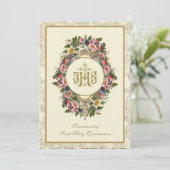Katholische Heilige Kommune Blumengold IHS Einladung (Stehend Vorderseite)