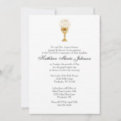 Katholische Heilige Kommune Heiliges Herz Jesus Einladung (Rückseite)