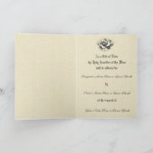 Katholische Heilige Messe bieten Heiliges Herz Jes Karte (Innenseite)