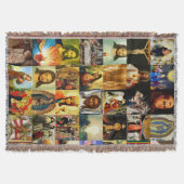 Katholische Heilige werfen Blanket Decke (Vorderseite)