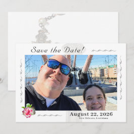 Katholische Hochzeit der Rose Nuptial Save The Date