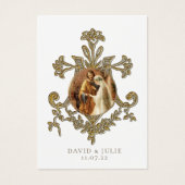 Katholische Hochzeit Heilige Karte Traditionell (Vorderseite)