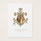 Katholische Hochzeit Heilige Karte Traditionell (Vorderseite)