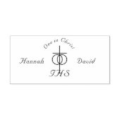 Katholische Hochzeit Permastempel (Design)