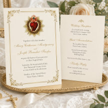 Katholische Hochzeit zum Heiligen Herzen