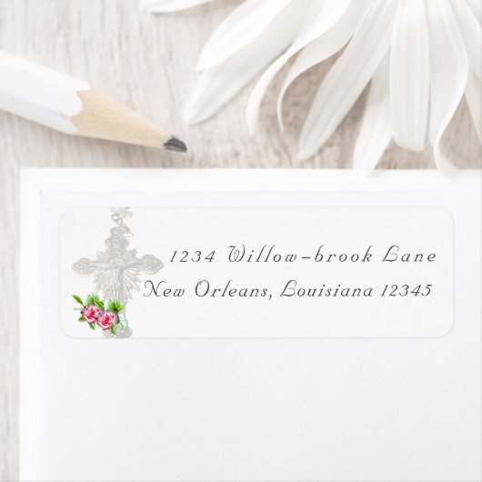 Katholische Hochzeitrücksendeadresse für die Rose  (Insitu)