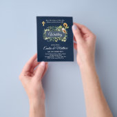 Katholische Hochzeitseinladungen Florenz Elegante Flyer (Gruppe)