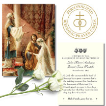 Katholische Hochzeitsgebet Betrothal Mary Joseph