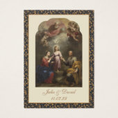 Katholische Hochzeitsgebet Heilige Familie (Vorderseite)