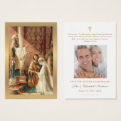 Katholische Hochzeitsjubiläumsgebet (Vorne & Hinten)